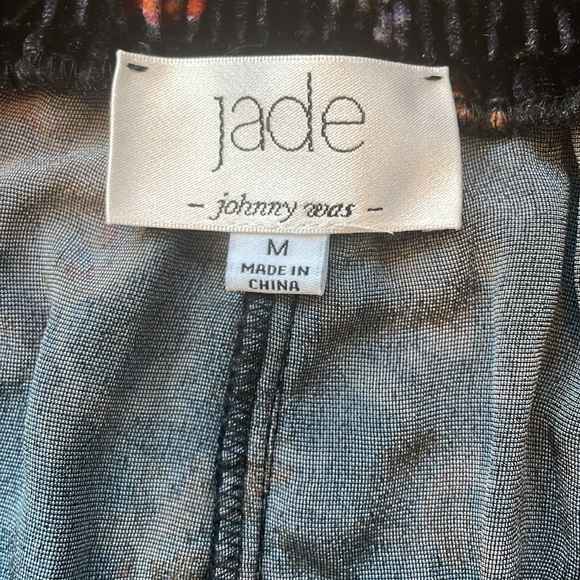 Johnny Was Moonlight silk blend velvet pants - Picture 5 of 6